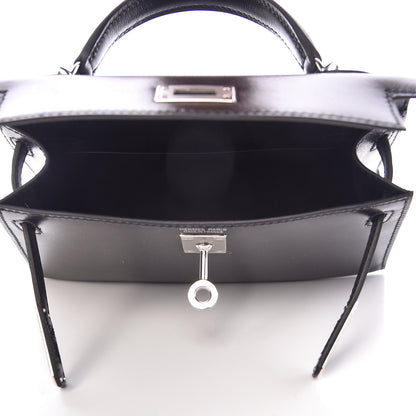 Hermes Box Mini Kelly Sellier 20 Black 14 of 30