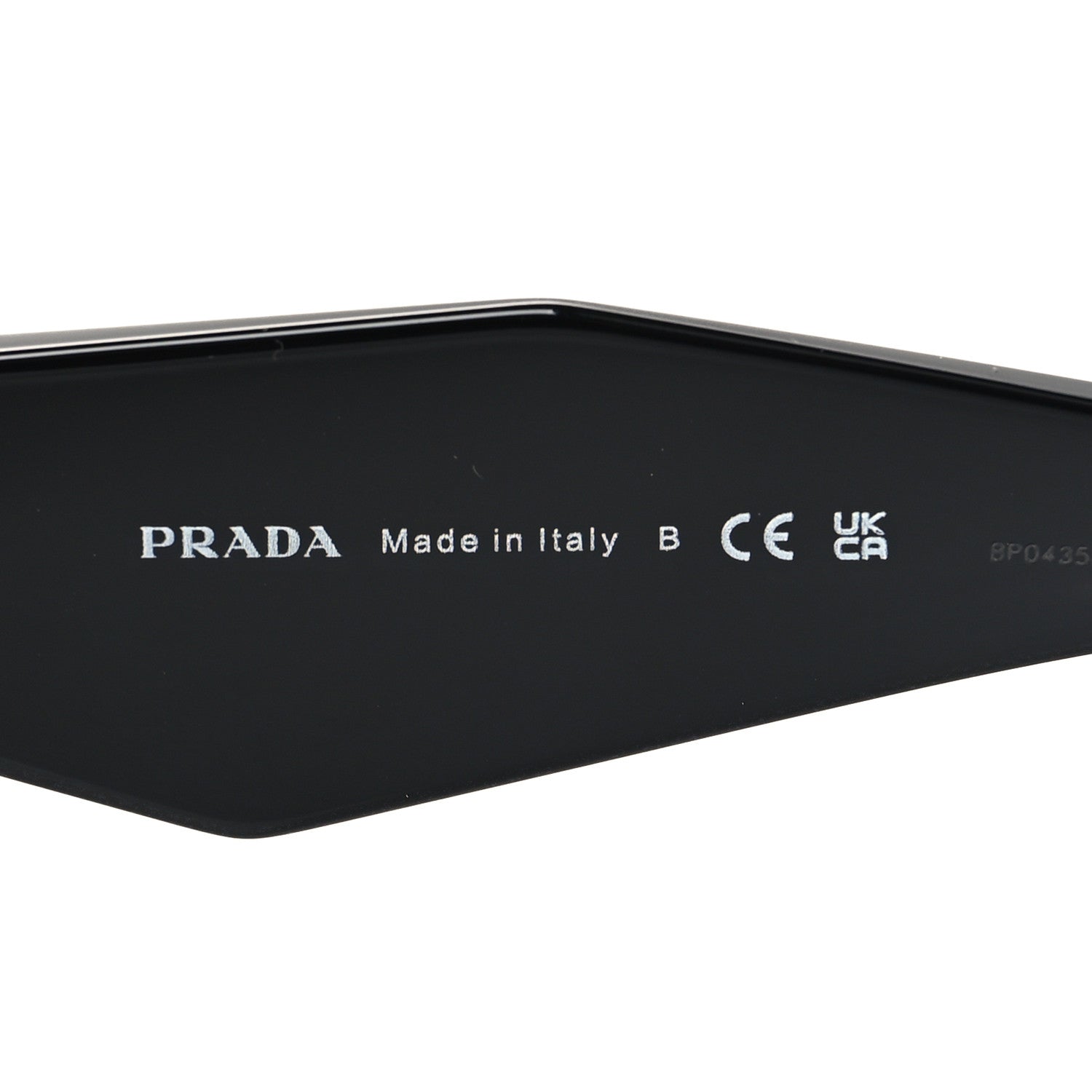 Prada Acetate Symbole Sunglasses SPR 08Y Black 5 of 7
