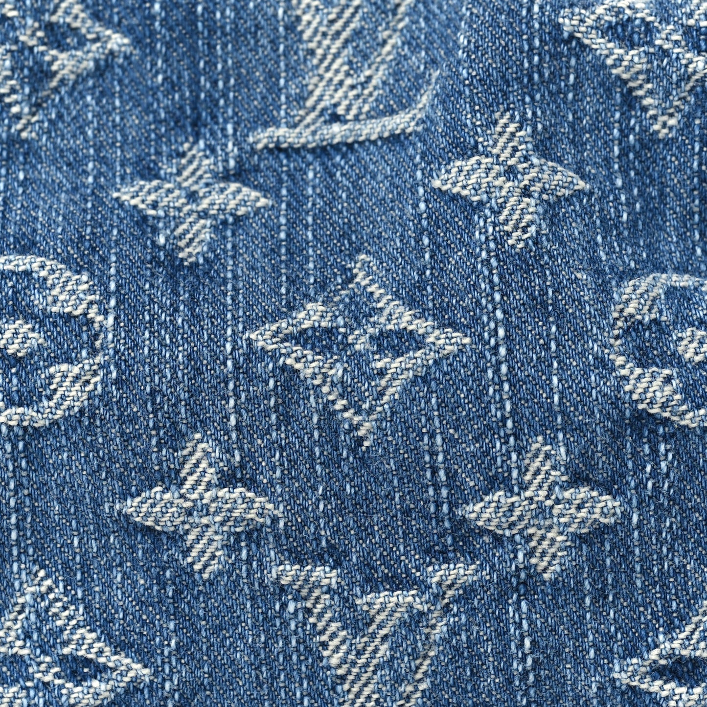 Monogram Denim Hills Pochette Blue