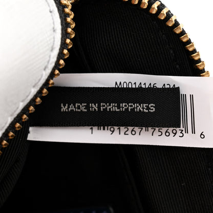 Marc Jacobs Saffiano Small Snapshot Camera Bag Blue Sea 7 of 12