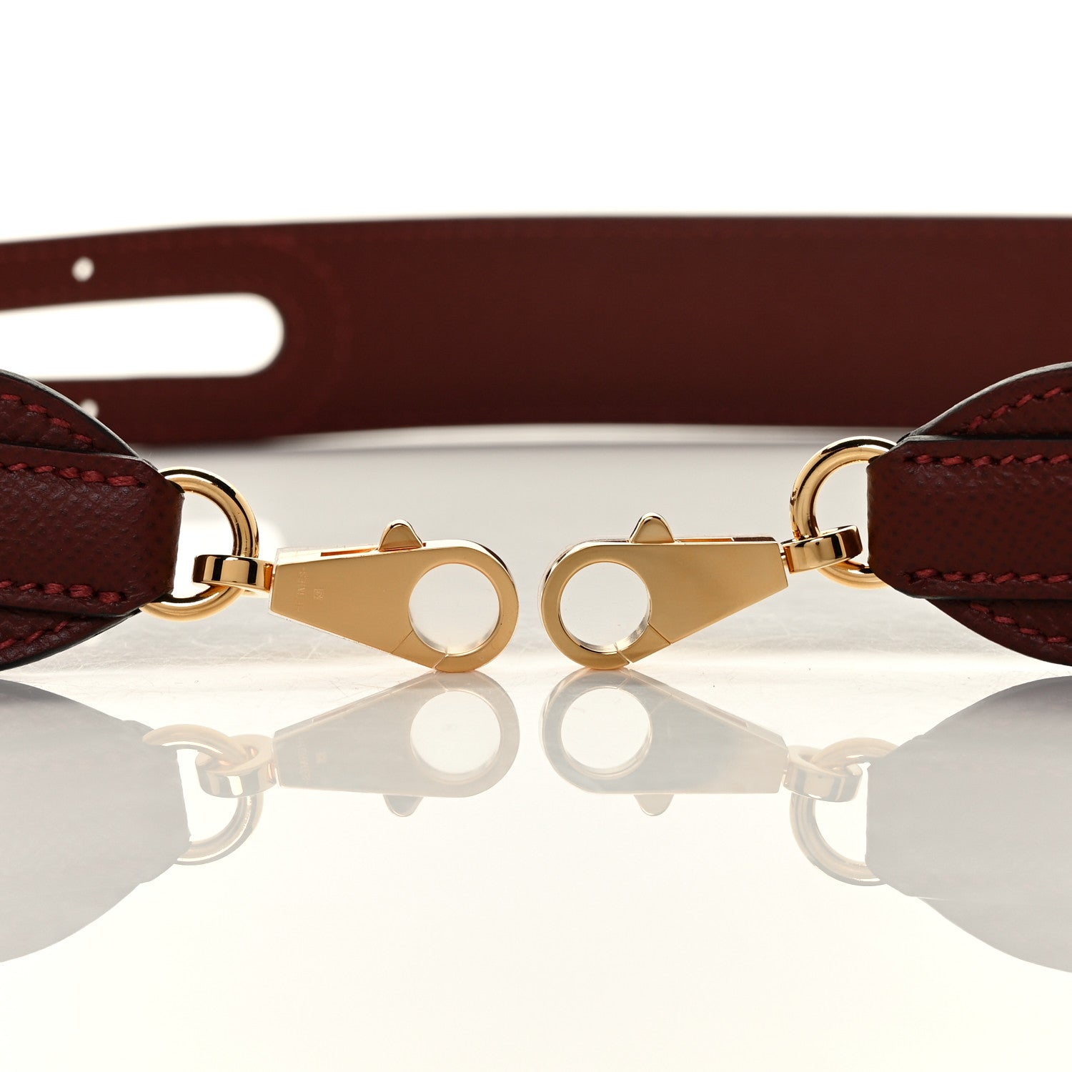 Hermes Epsom 35mm Harnachement Shoulder Strap Rouge H 5 of 7
