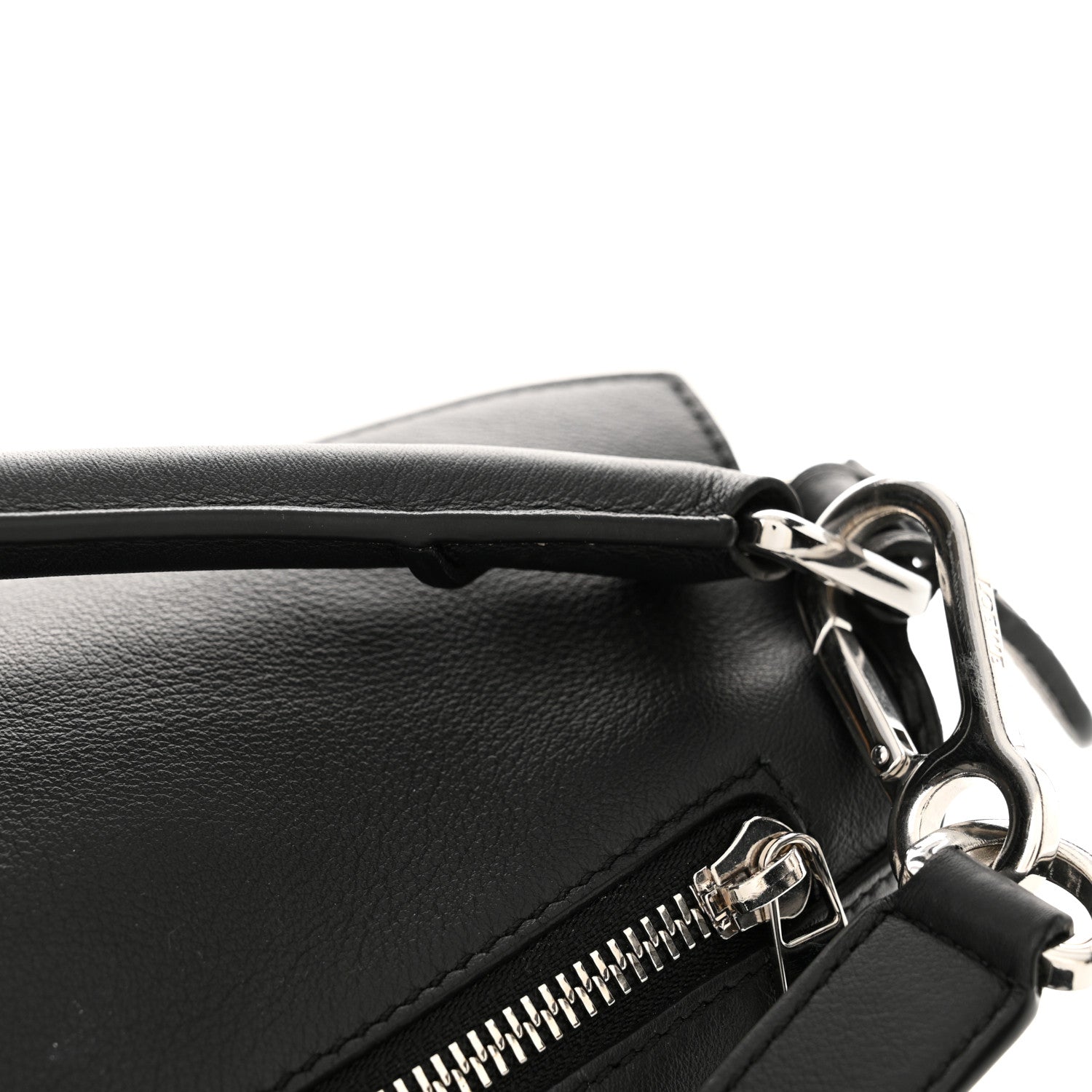 Loewe Calfskin Small Puzzle Bag Black 13 of 15