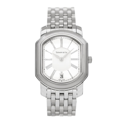 Tiffany Stainless Steel 32mm Mark Coupe Resonator Quartz Watch 1 of 4