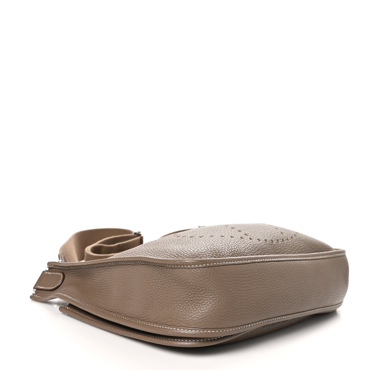 Hermes Taurillon Clemence Evelyne III PM Etoupe 4 of 12