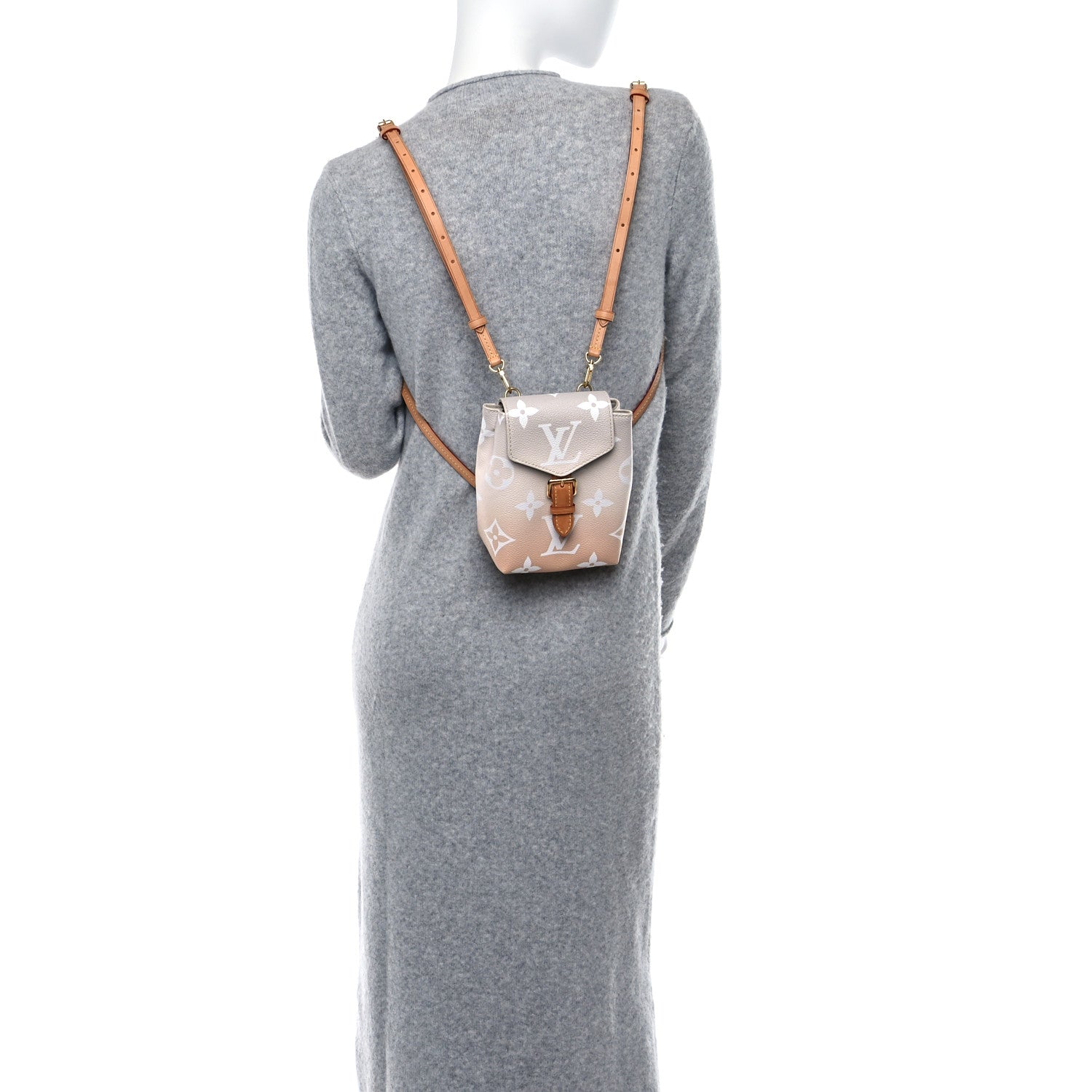 Louis Vuitton Monogram Giant By The Pool Tiny Backpack Brume 2 of 8