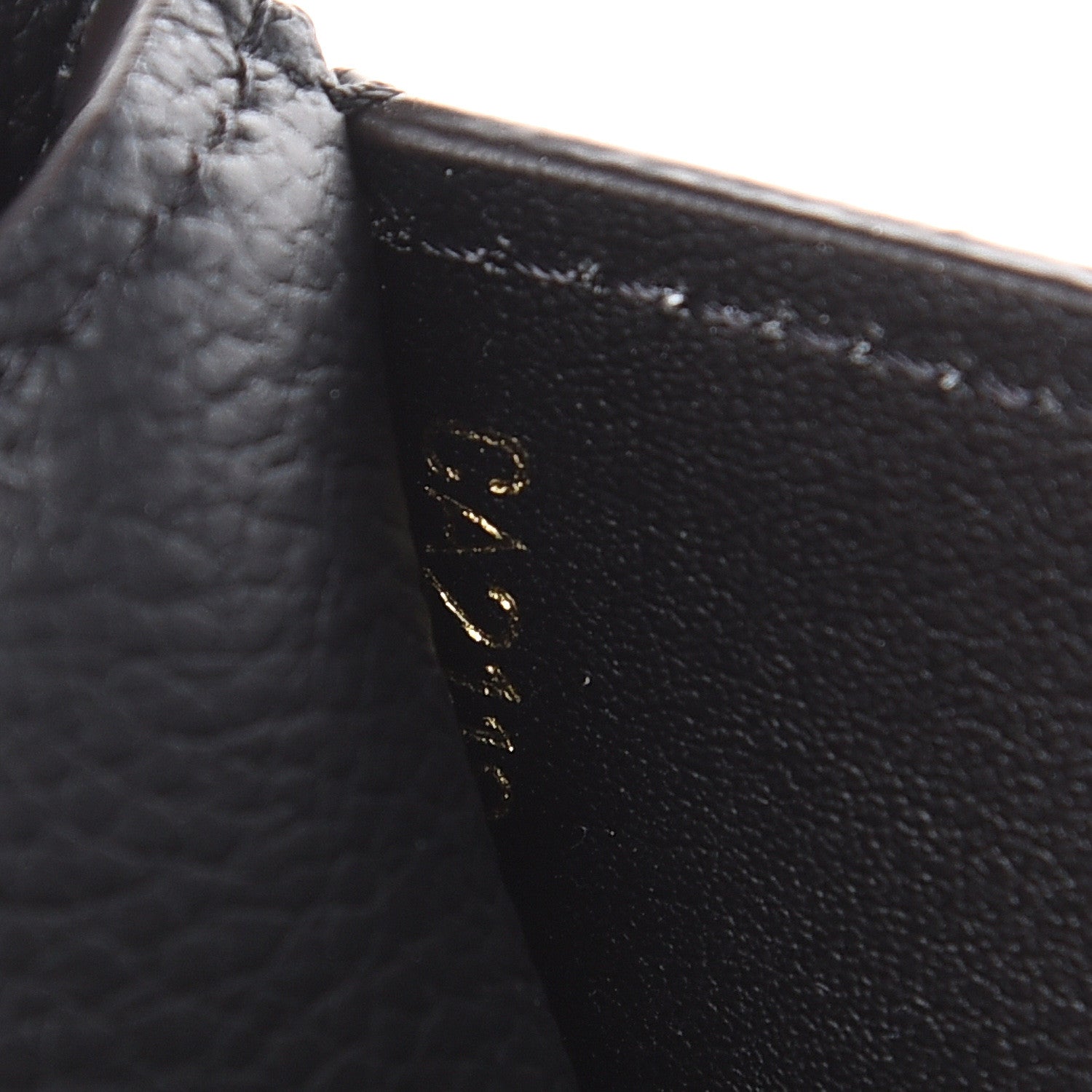 Louis Vuitton Monogram Pallas Compact Wallet Black 7 of 7