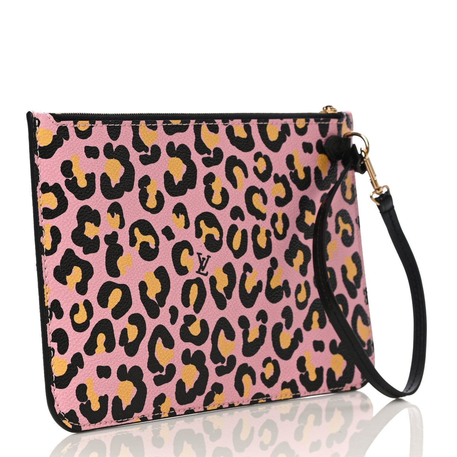 Louis Vuitton Monogram Giant Wild At Heart Neverfull MM Pochette Black 3 of 9