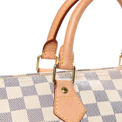 Louis Vuitton Damier Azur Speedy 30 10 of 13