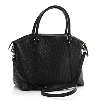Gucci Soft Microguccissima Dome Satchel Black 3 of 10