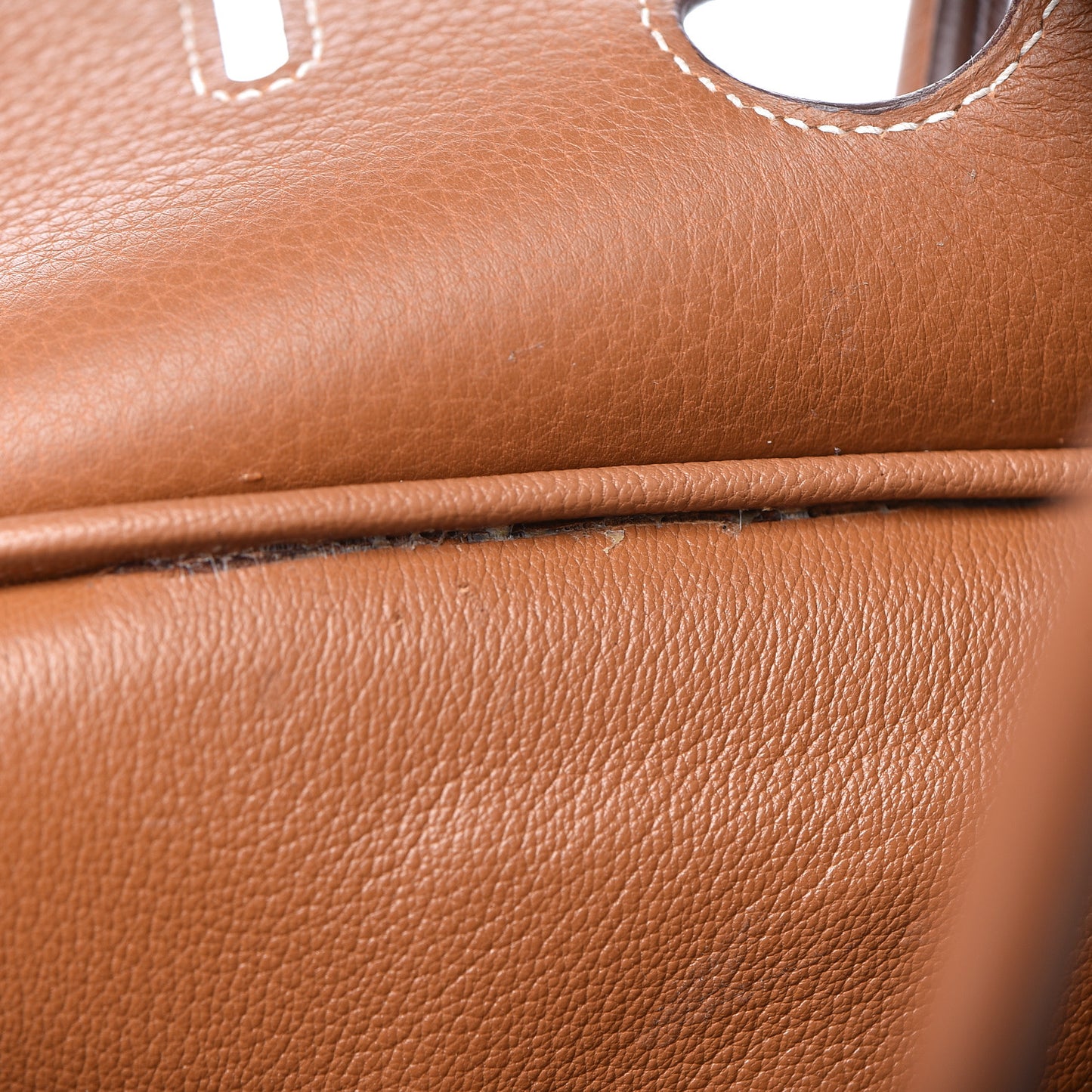 Taurillon Clemence Birkin 35 Gold
