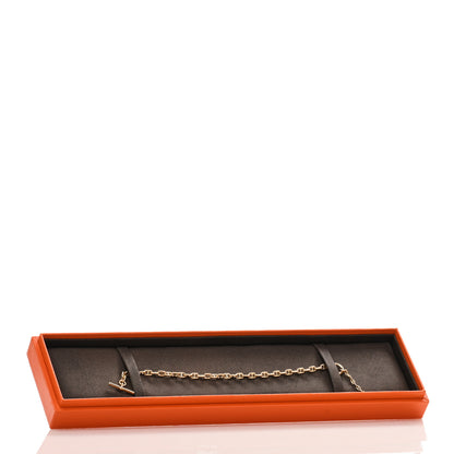 Hermes 18K Yellow Gold Diamond Chaine d'Ancre Enchainee Bracelet ST 4 of 4