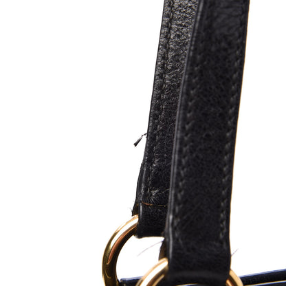 Miu Miu Vitello Lux Shoulder Bag Black 10 of 10