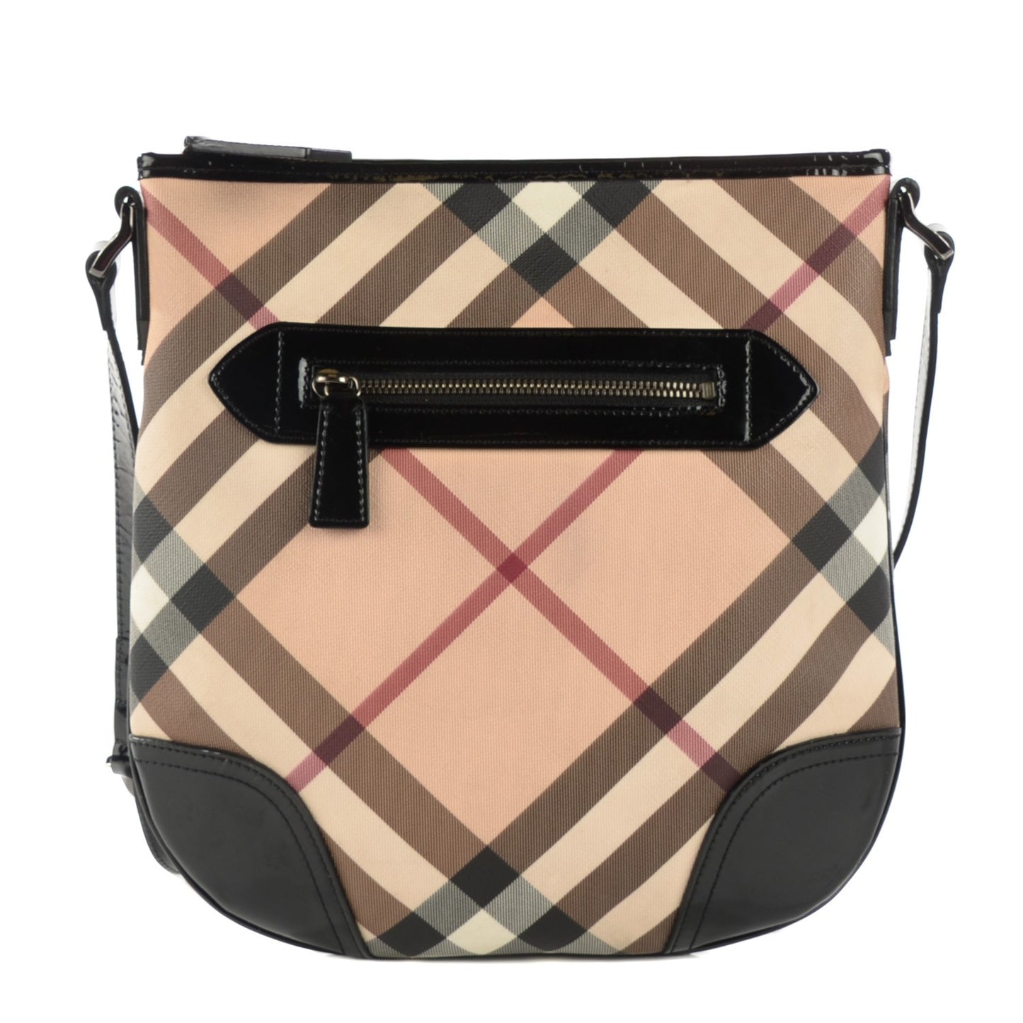 Supernova Check Small Dryden Crossbody Bag Black