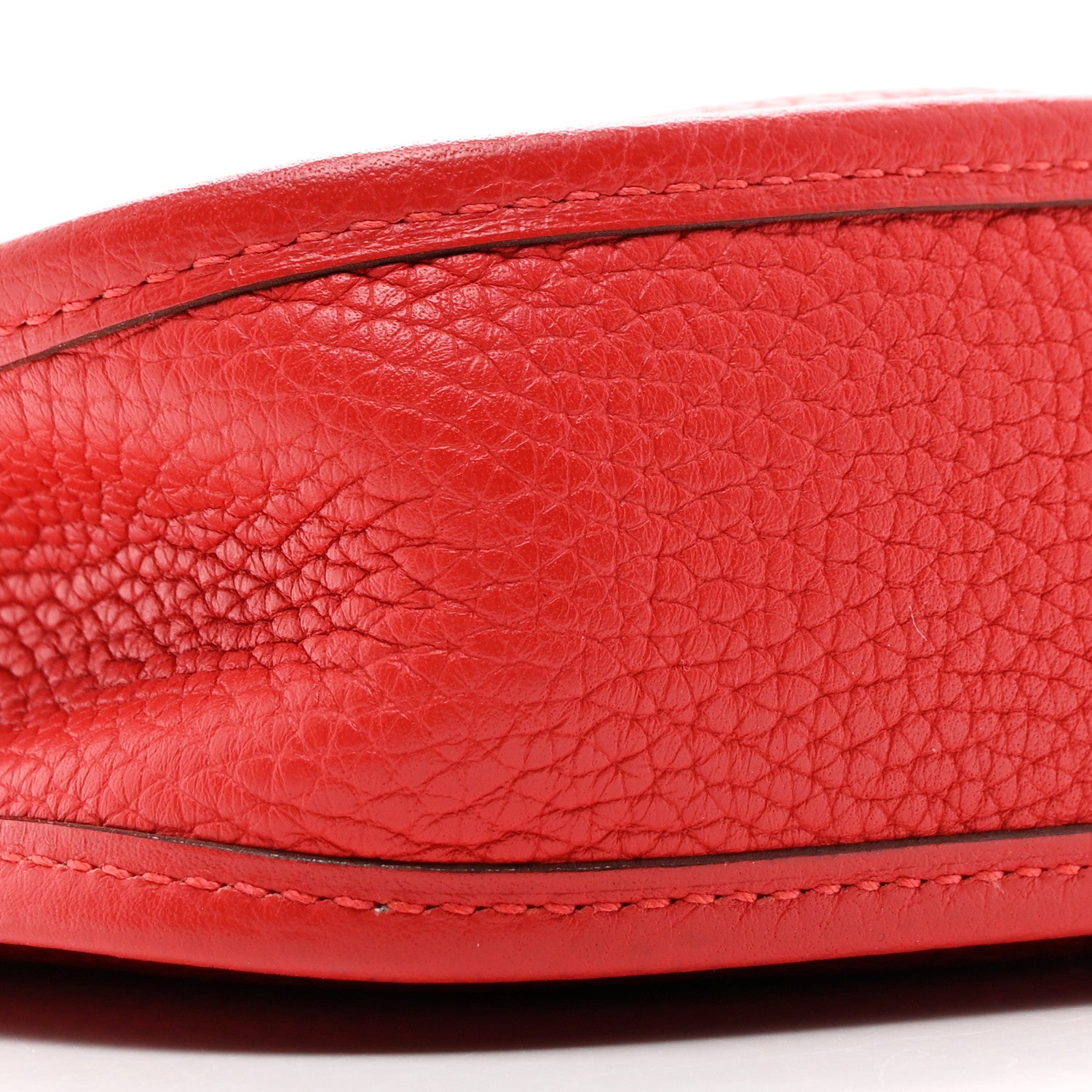 Hermes Taurillon Clemence Evelyne TPM Rouge Casaque 9 of 12