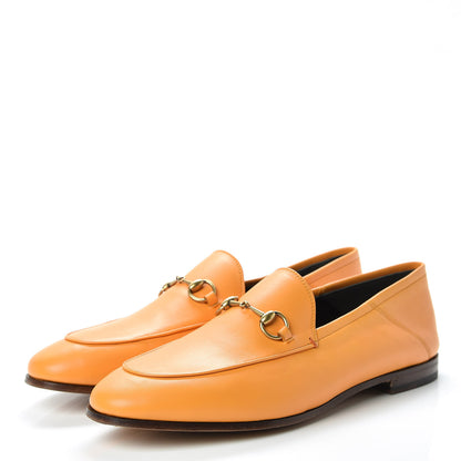 Gucci Lambskin Womens Brixton Horsebit Loafers 40 Crystal Copper 3 of 9