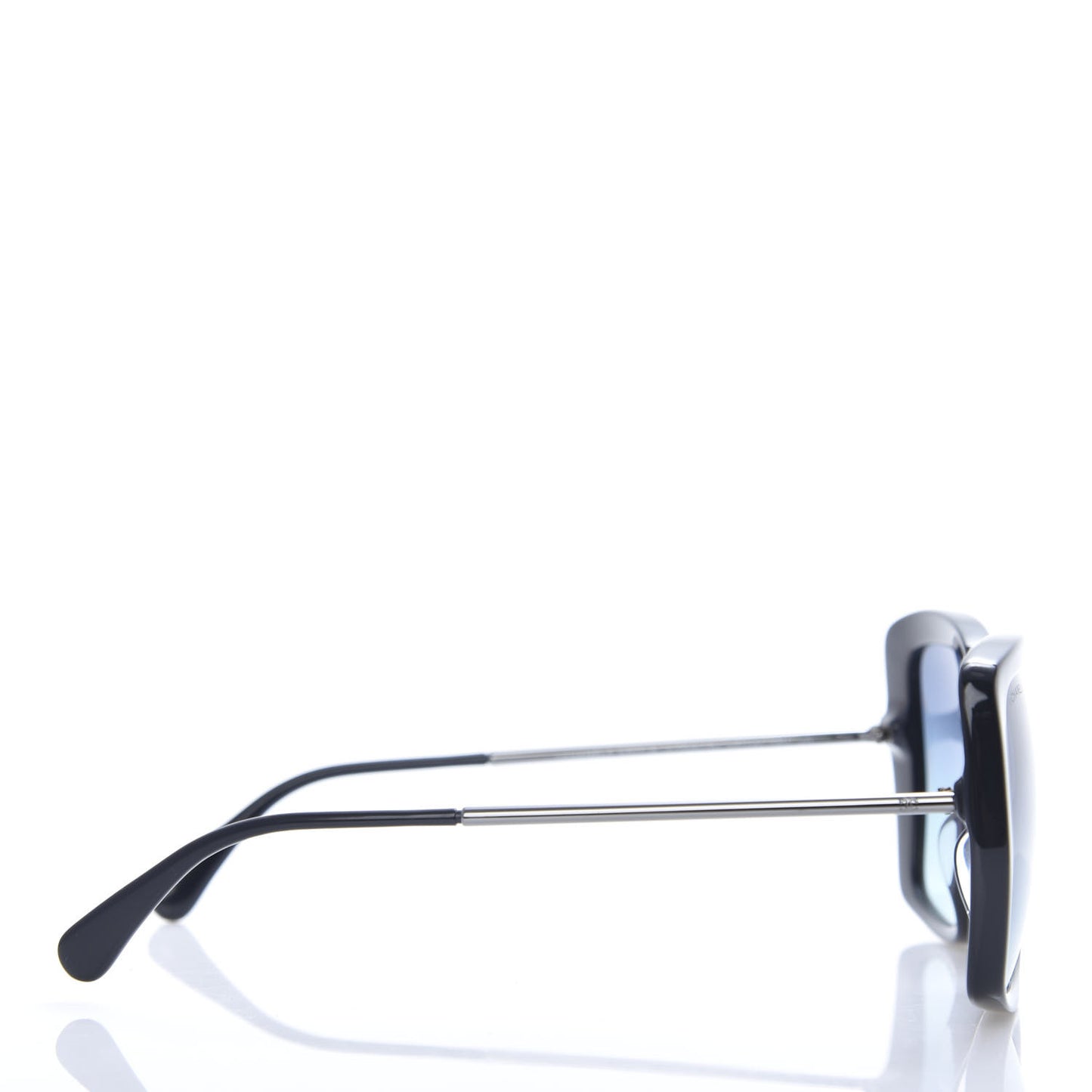 Acetate Sunglasses 5401-A Black Blue