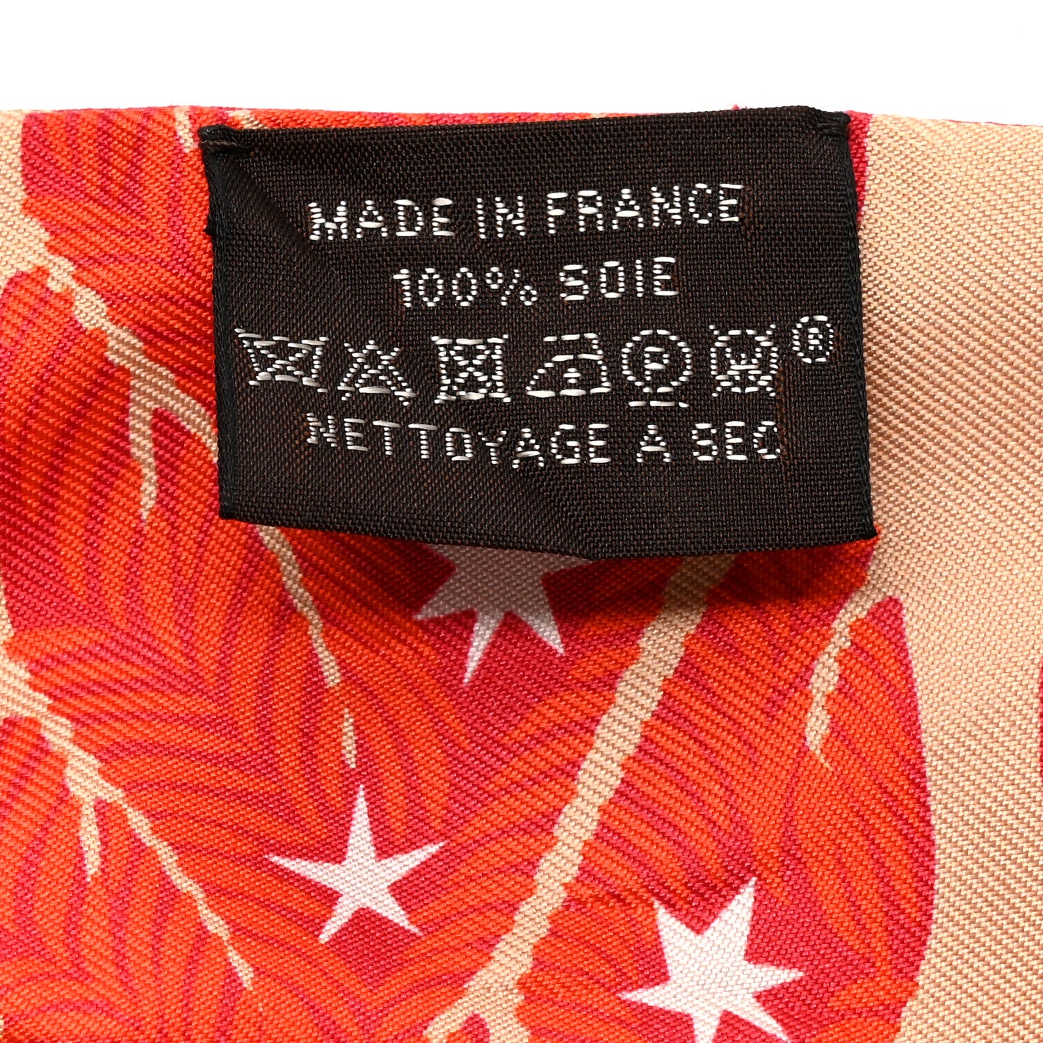 Hermes Silk Le Charme D Orphee Twilly Vermillon Beige 2 of 4