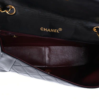 Chanel Lambskin Quilted Medium Single Flap Black 5 of 21