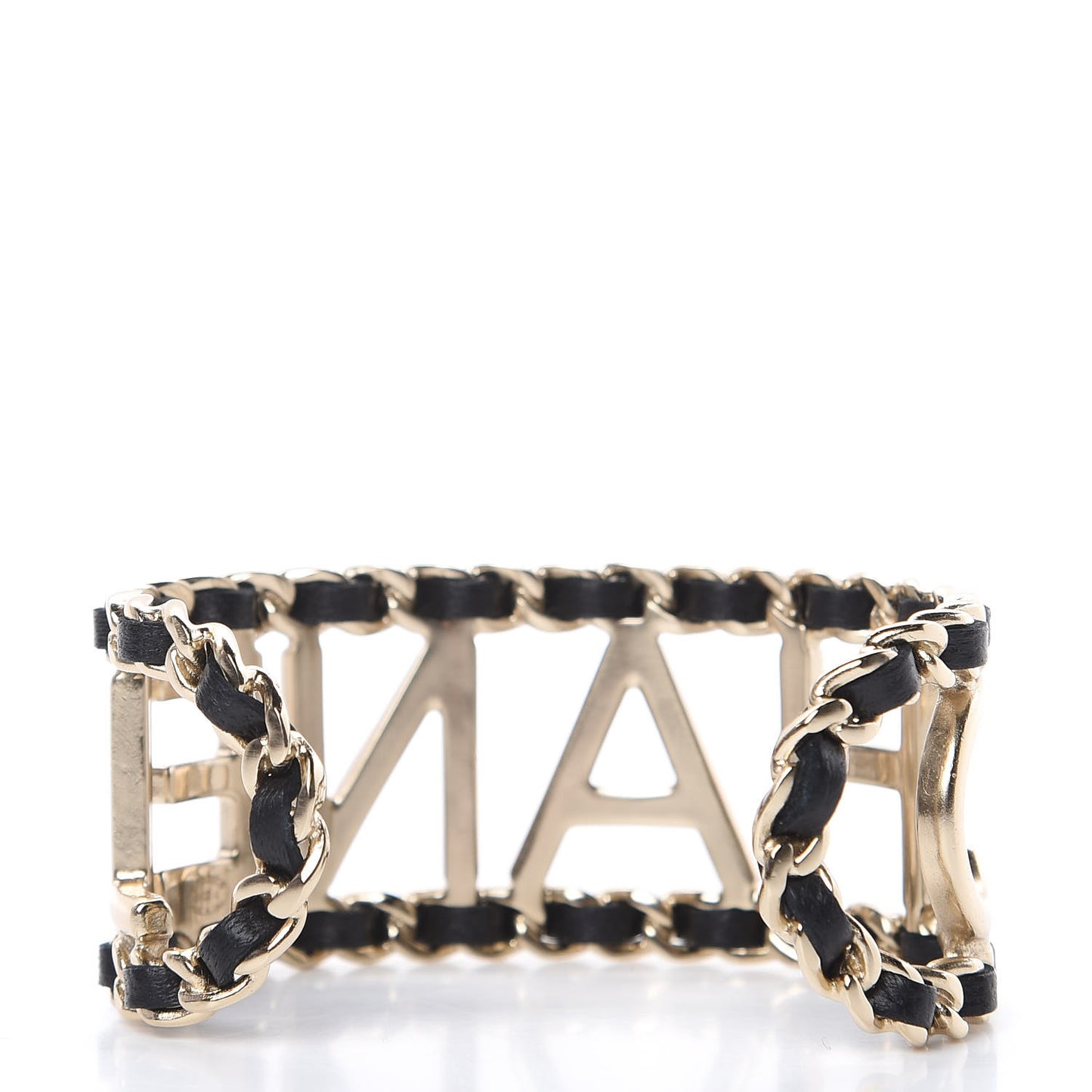 Lambskin Chain Vintage Allure Bracelet Gold