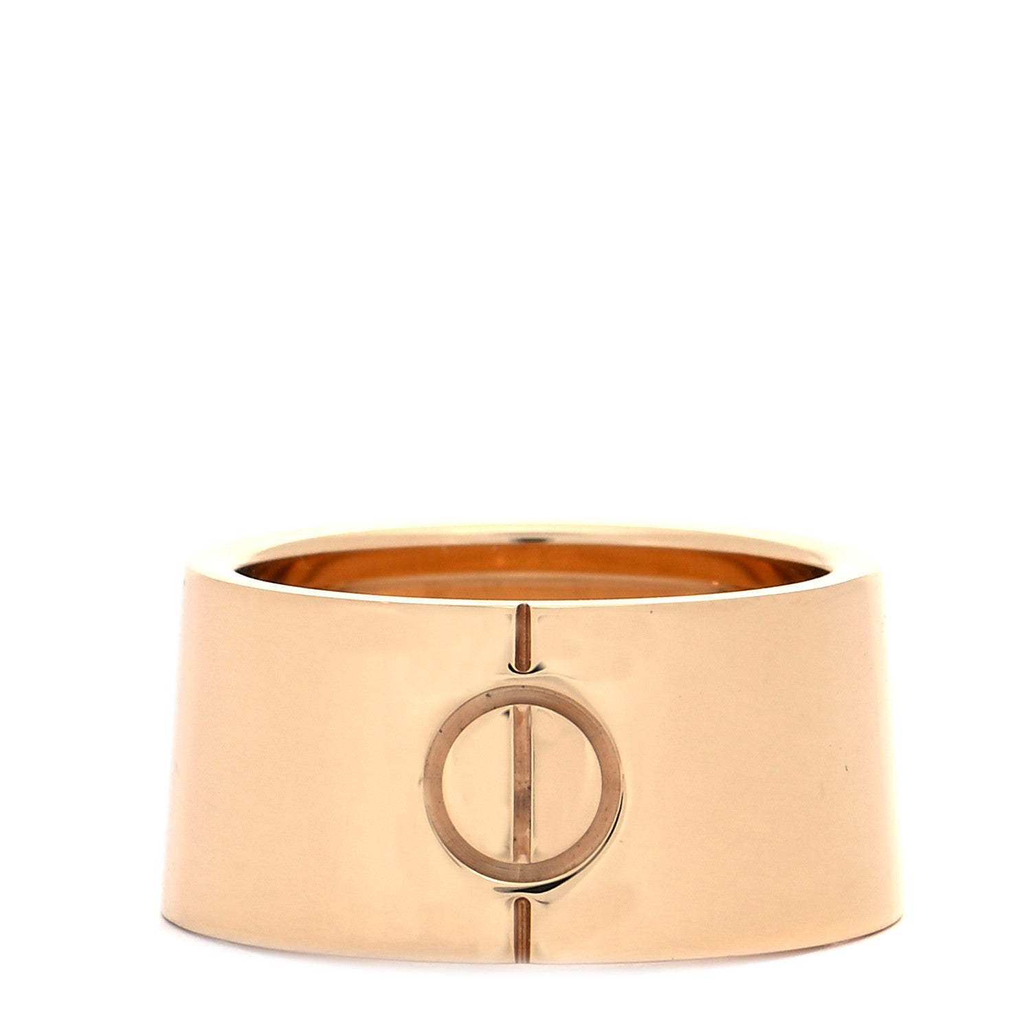 Cartier 18K Yellow Gold 10mm Wide LOVE Ring 51 5.75 1 of 5