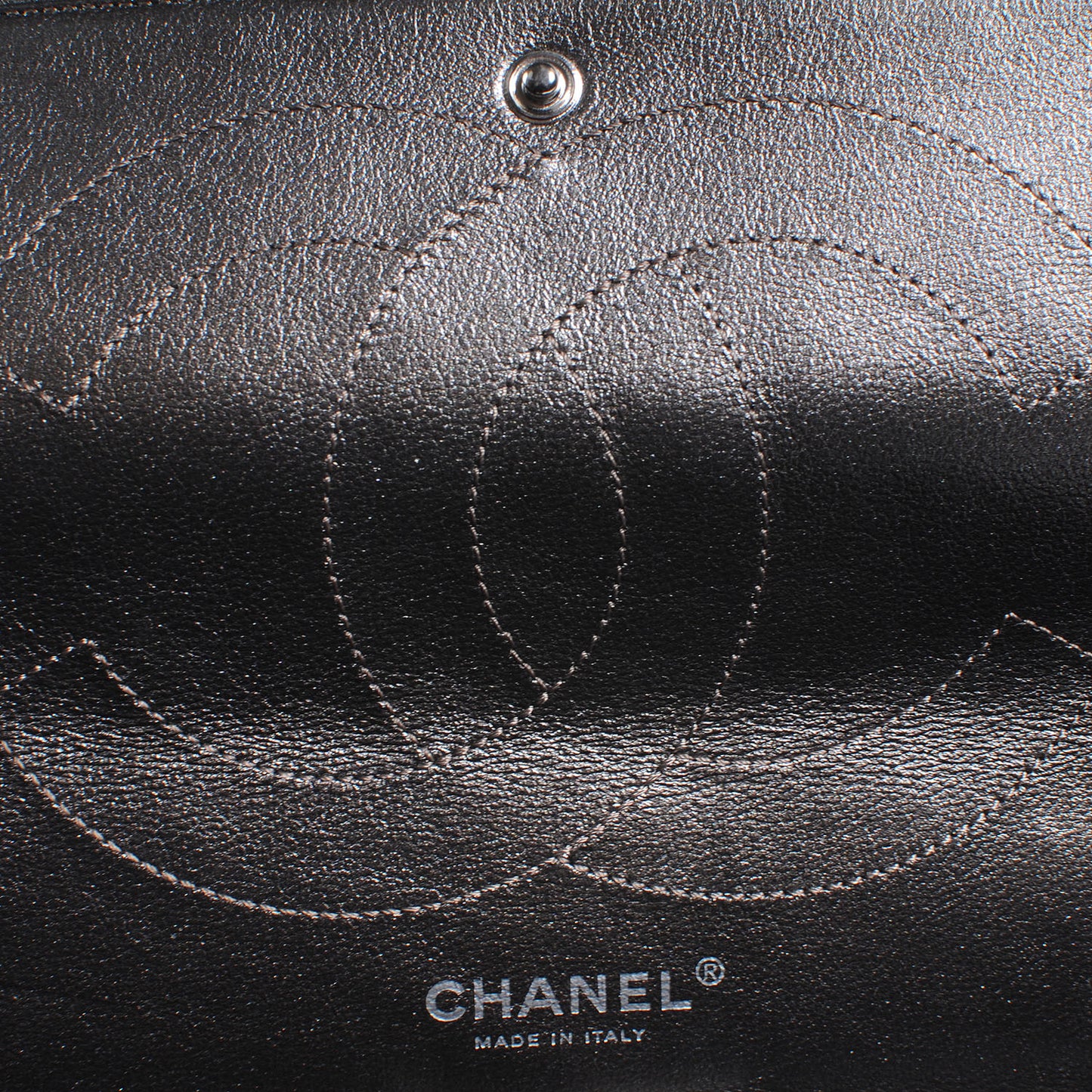 Calfskin 2.55 Reissue 228 Flap Metallic Silver