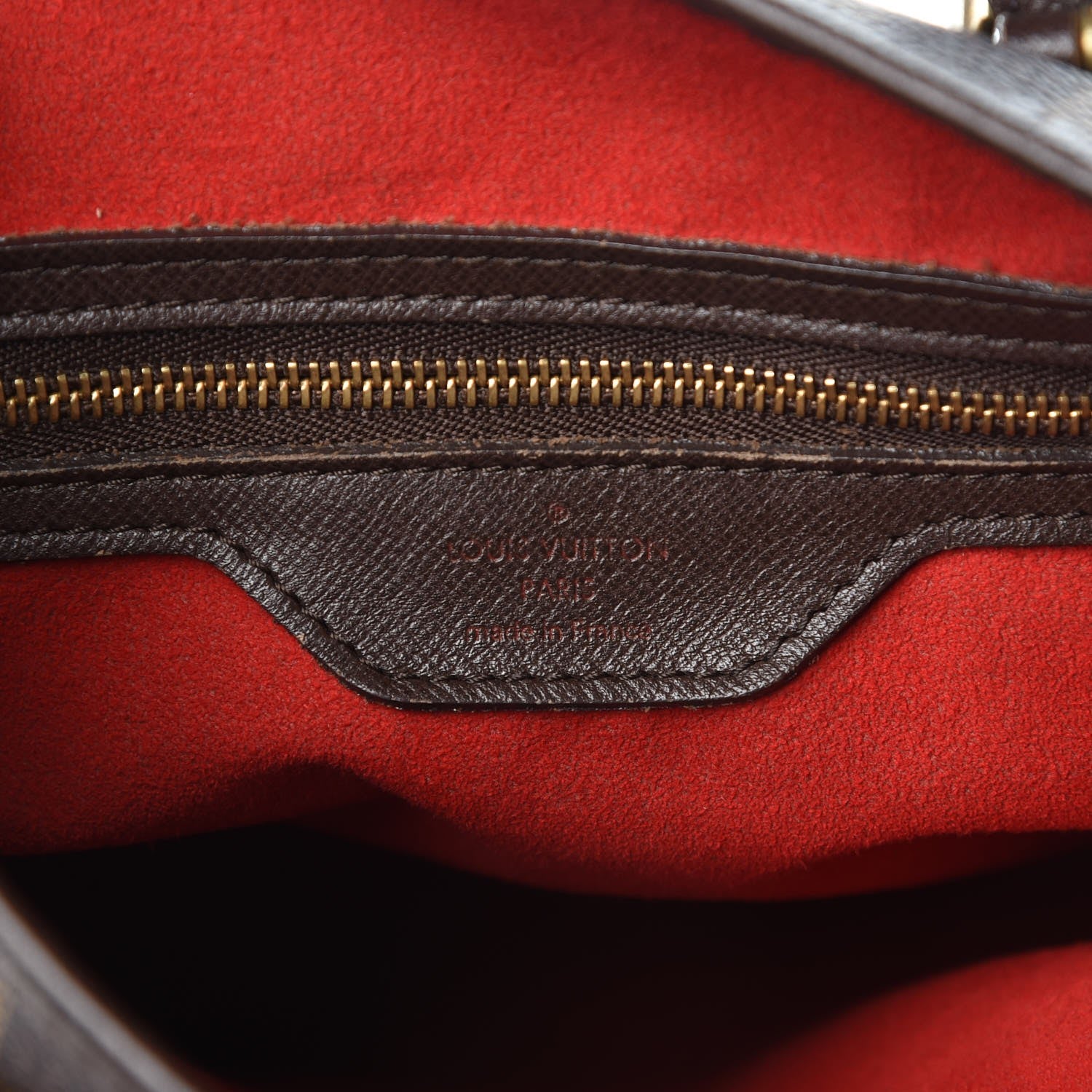 Louis Vuitton Damier Ebene Marais Bucket 23 6 of 11