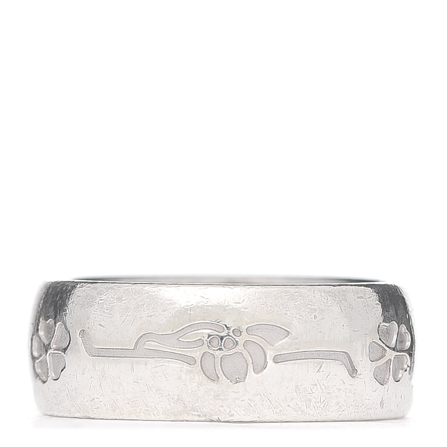 Bulgari Sterling Silver Save The Children Ring 60 9 3 of 5
