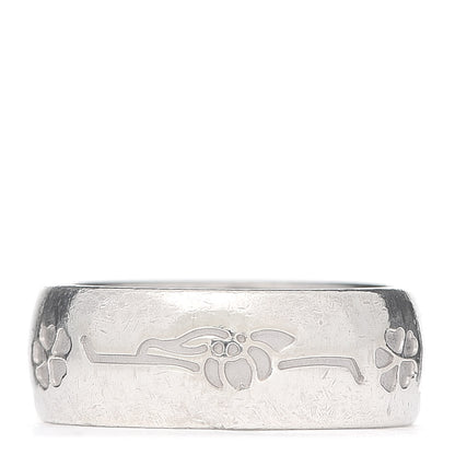 Bulgari Sterling Silver Save The Children Ring 60 9 3 of 5