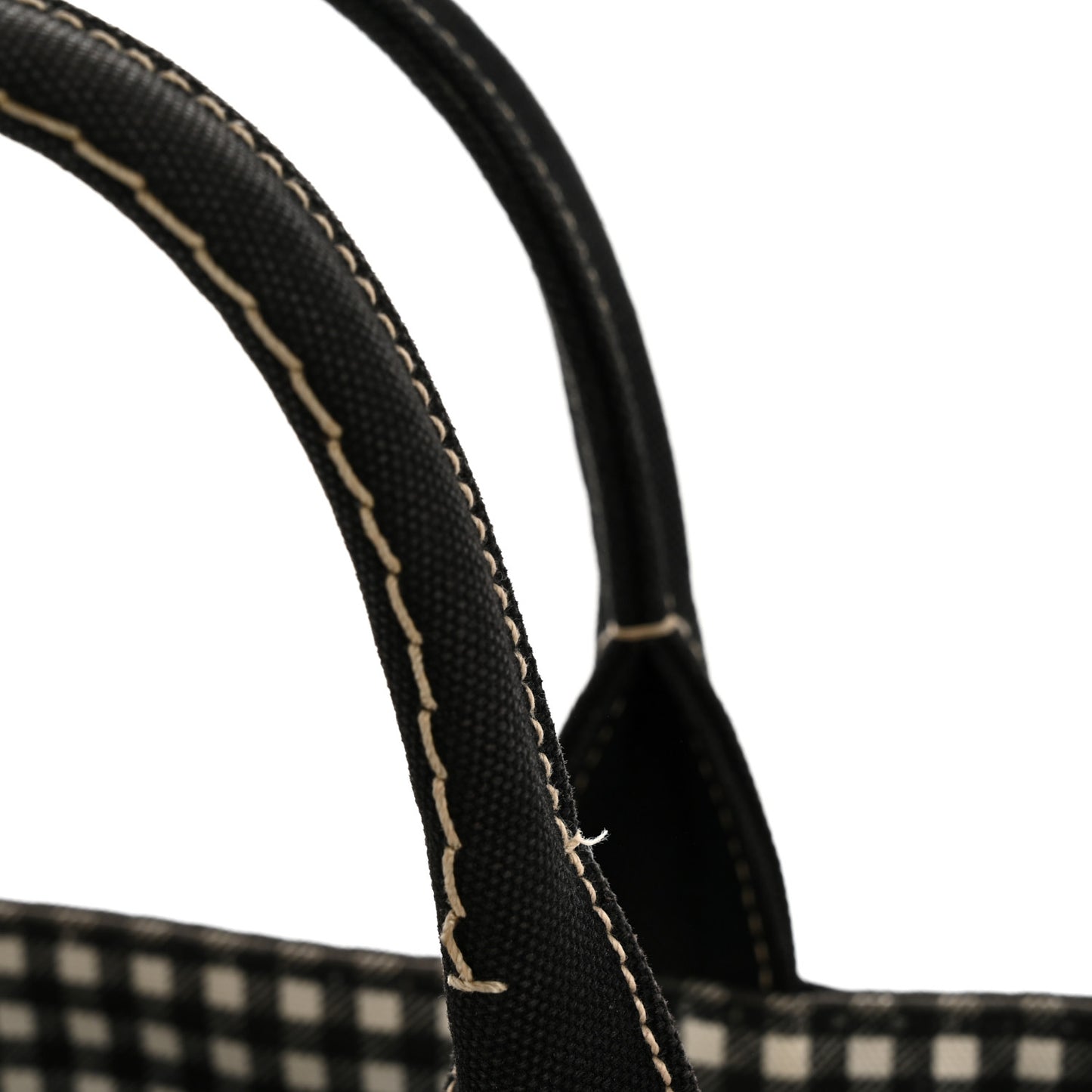 Canapa Small Logo Tote Black Talco