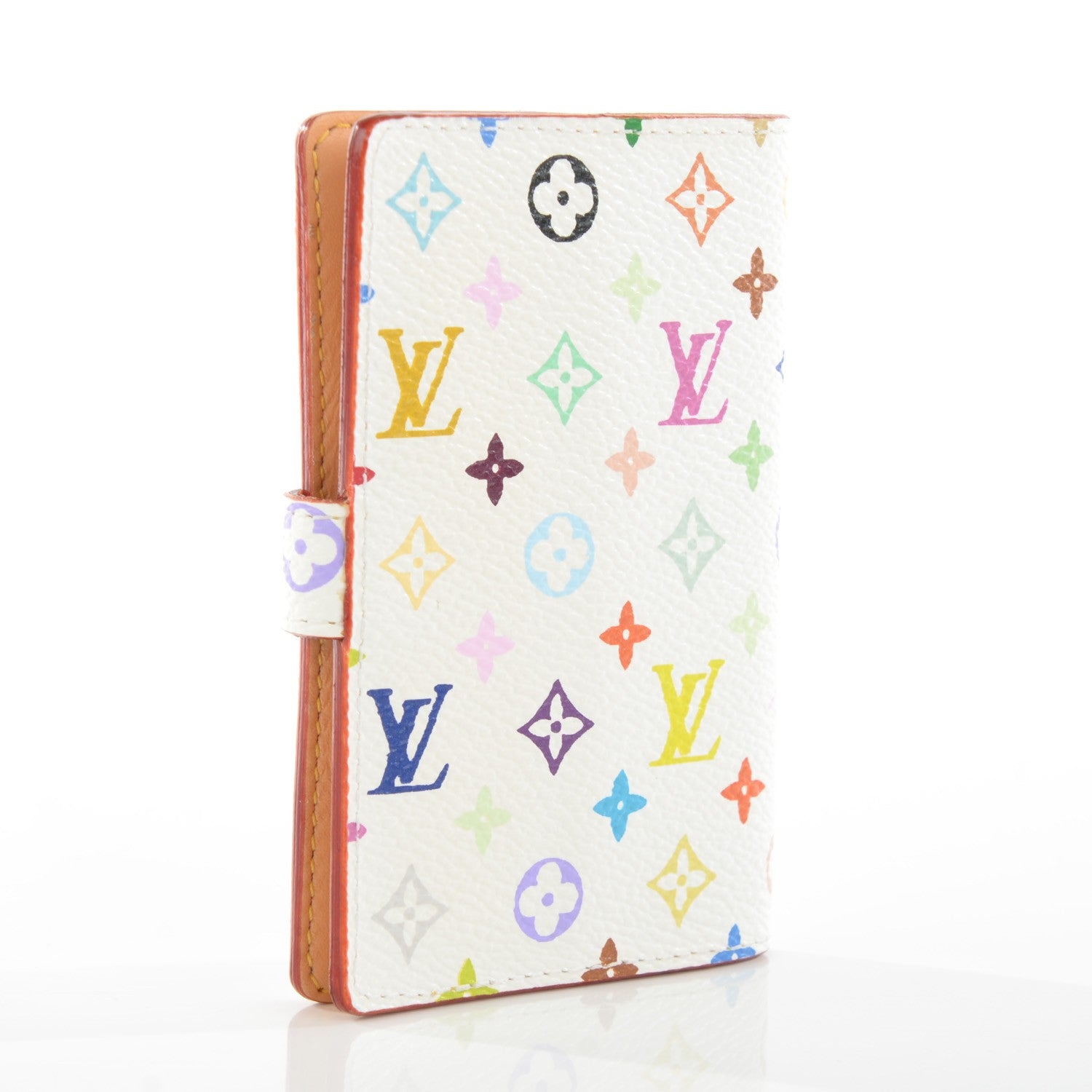 Louis Vuitton Monogram Multicolor Carnet de Bal Mini Agenda Cover White 3 of 7