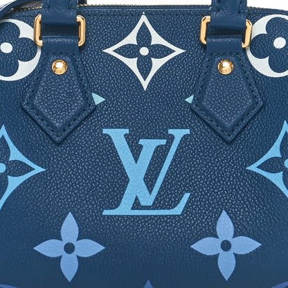 Louis Vuitton Empreinte Monogram Giant Speedy Bandouliere 20 Degrade Blue 7 of 10