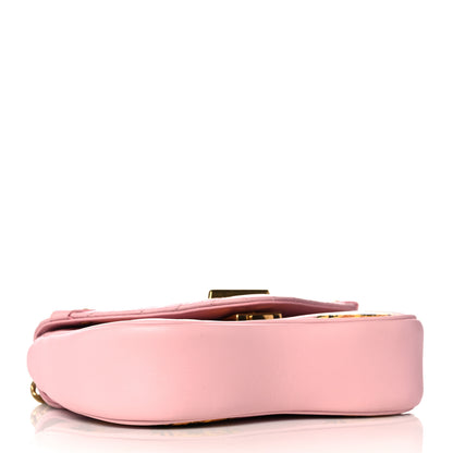 Louis Vuitton Calfskin Leopard Print New Wave Chain PM Light Pink 3 of 12