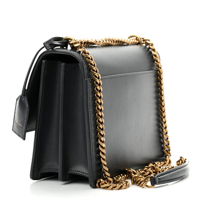 Saint Laurent Calfskin Medium Monogram Sunset Gray 3 of 10