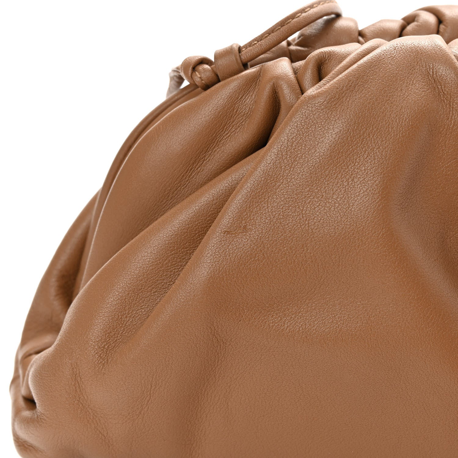 Bottega Veneta Butter Calfskin The Mini Pouch Cammello 11 of 11