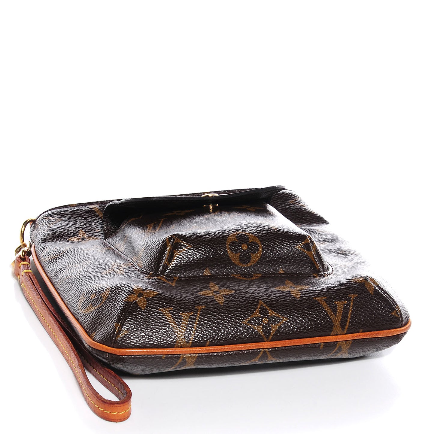 Monogram Partition Clutch