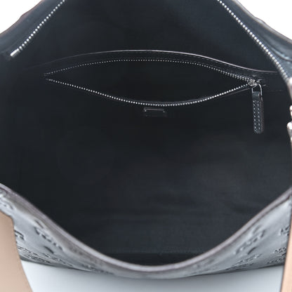 MCM Calfskin Ottomar Medium Klara Hobo Black 5 of 9