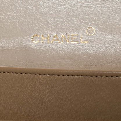 Chanel Lambskin Flap Bag Beige 6 of 9