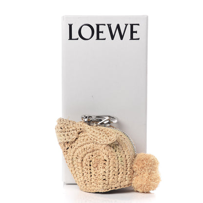 Loewe Raffia Bunny Charm Natural 5 of 5
