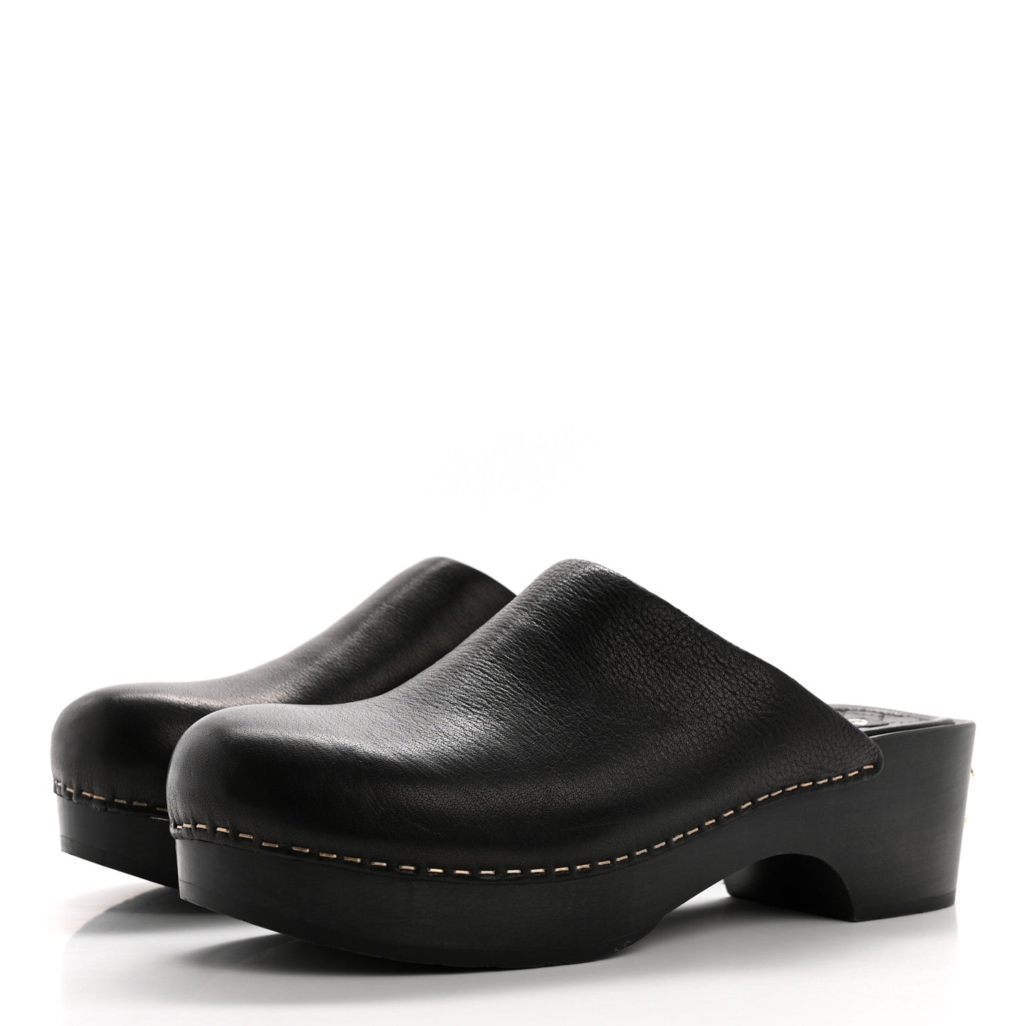 Calfskin CC Clogs 40.5