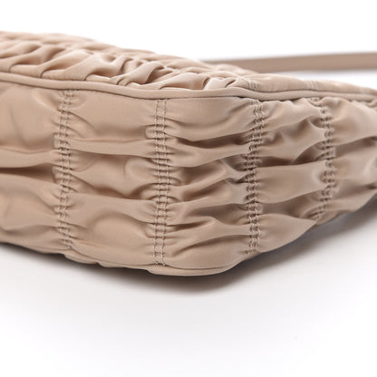 Prada Tessuto Nylon Gaufre Shoulder Bag Cammeo 10 of 10