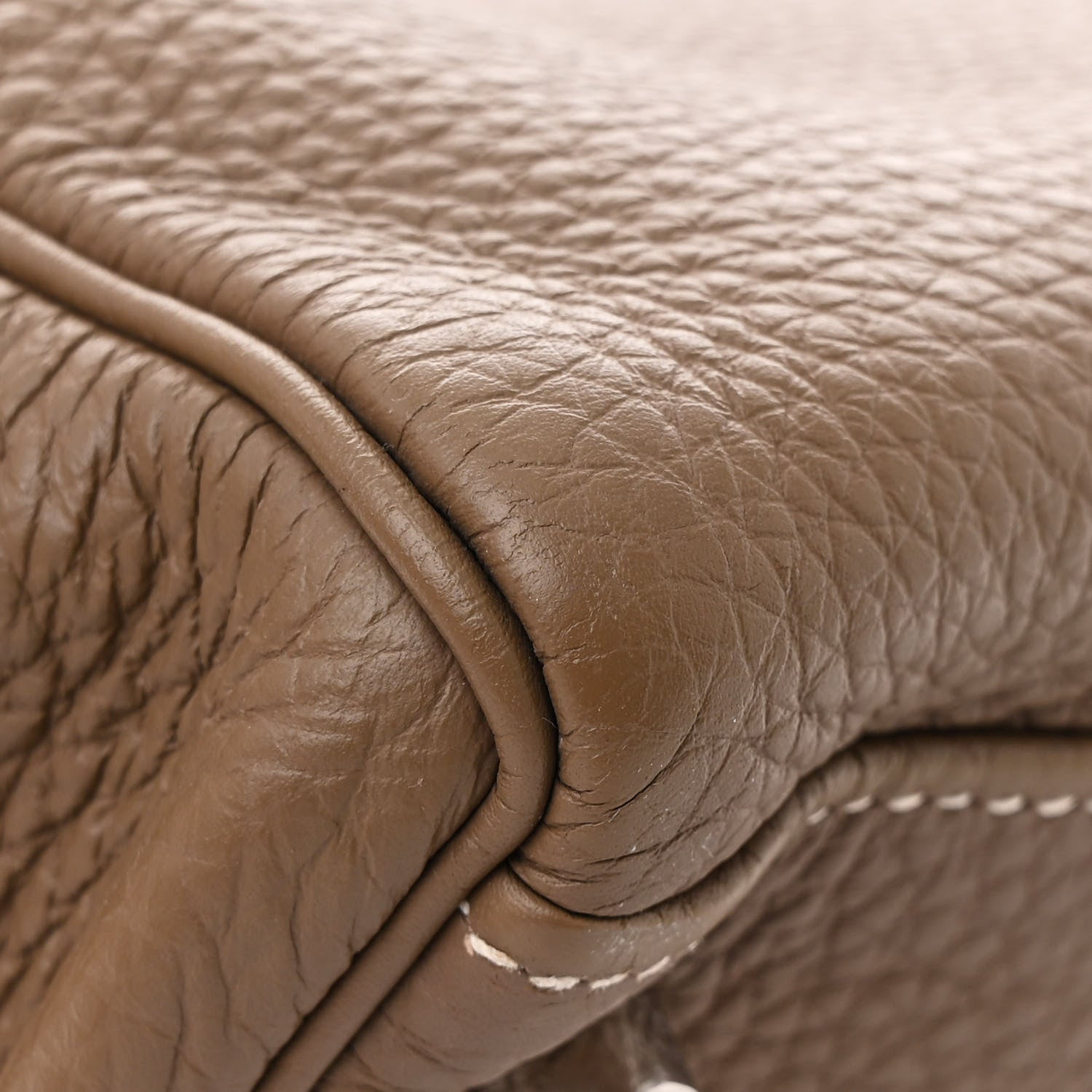 Hermes Togo Kelly Retourne 32 Etoupe 12 of 13