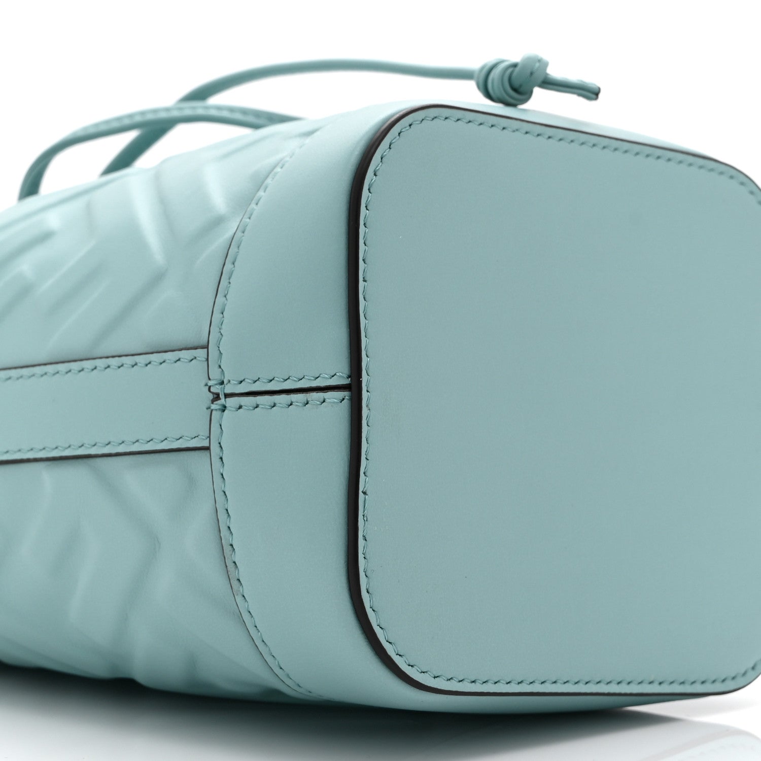 Fendi Vitello Liberty F is Fendi FF 1974 Embossed Mini Mon Tresor Bucket Bag Light Blue 18 of 22