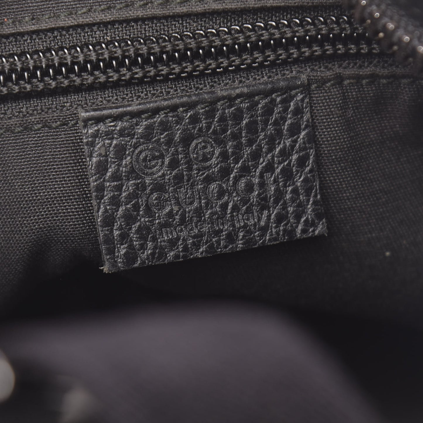 Nylon Monogram Flat Messenger Bag Black