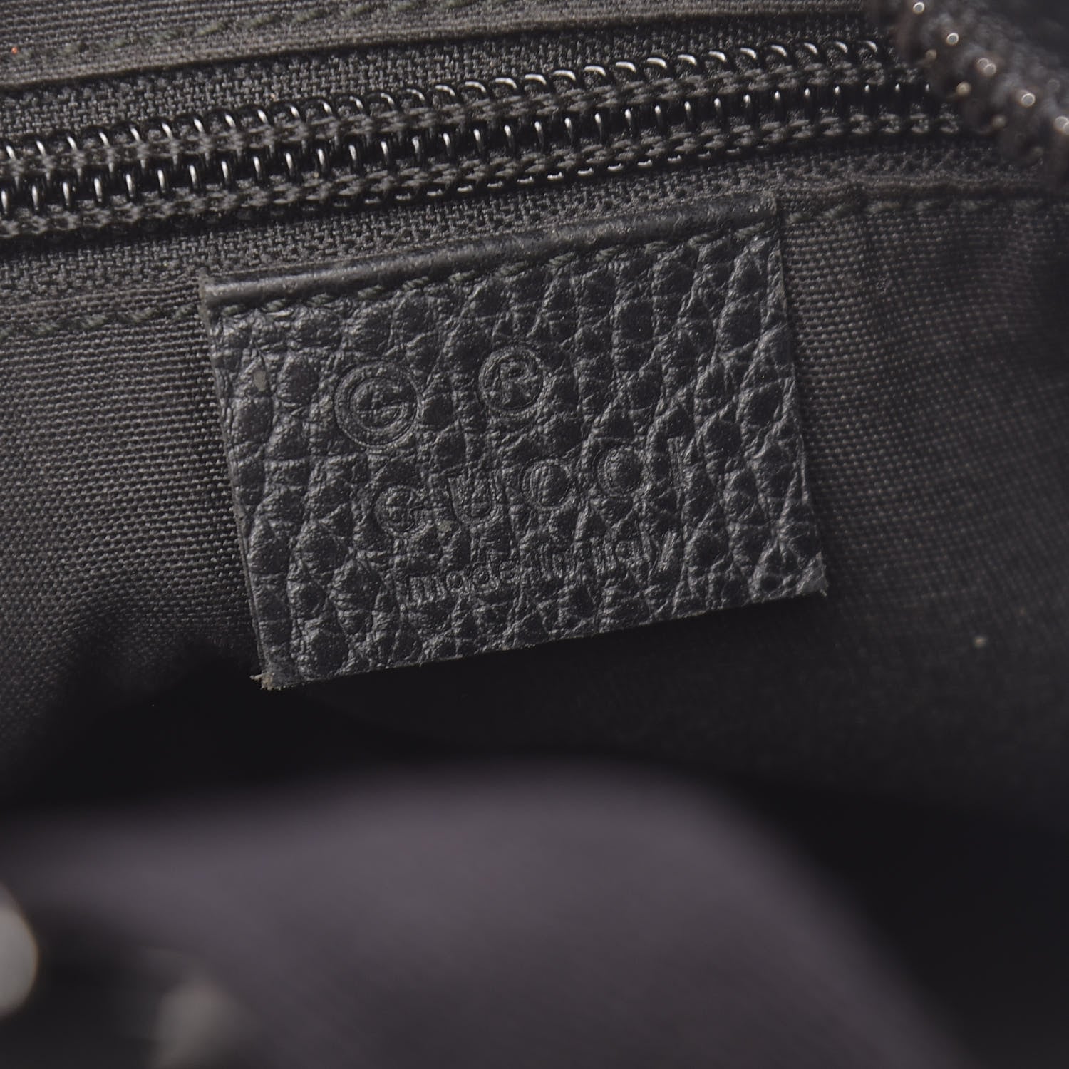Gucci Nylon Monogram Flat Messenger Bag Black 6 of 11
