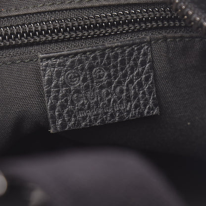 Gucci Nylon Monogram Flat Messenger Bag Black 6 of 11