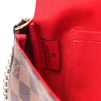 Louis Vuitton Damier Ebene Favorite PM 7 of 11