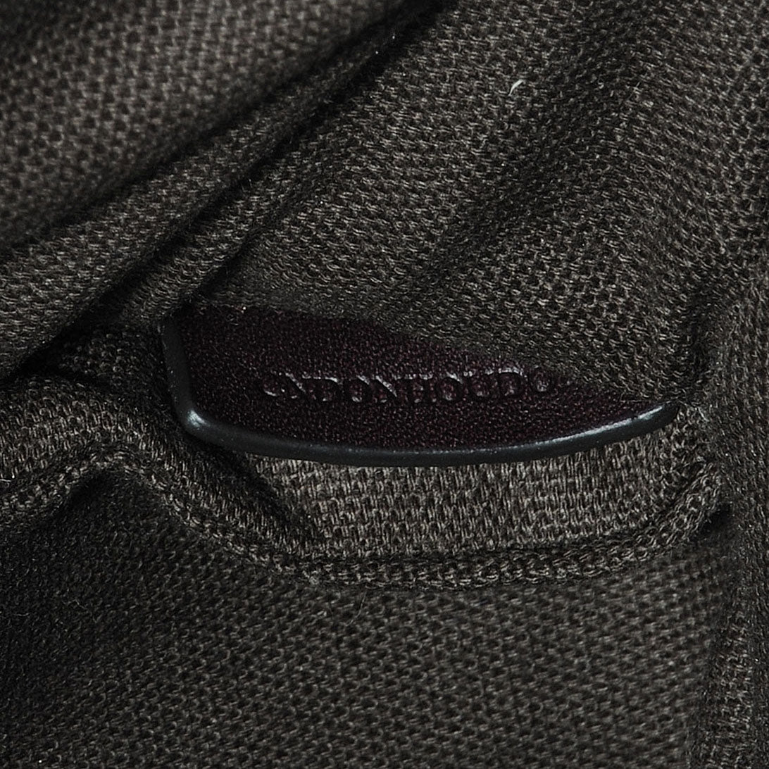 Smoked Check Bowler Bag Brown