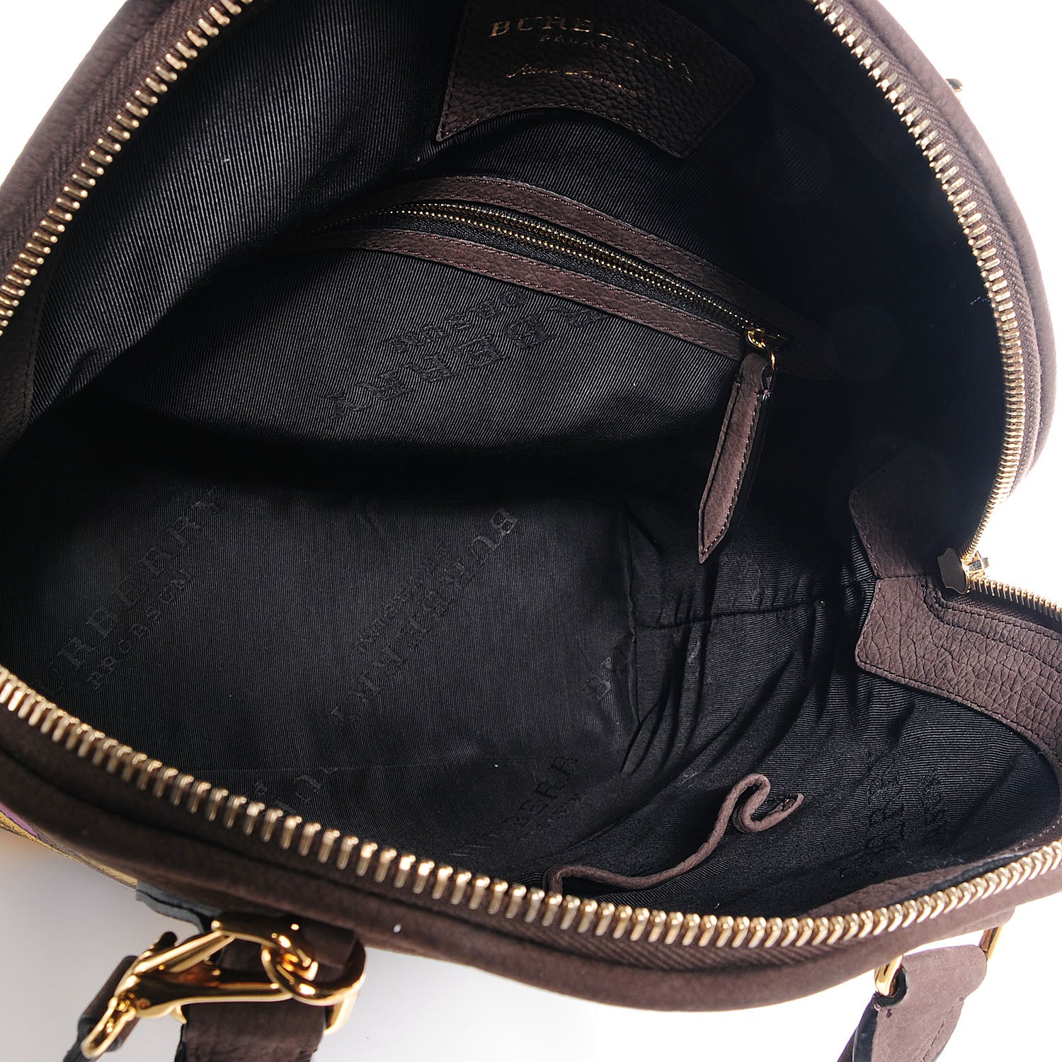 Burberry Prorsum Nubuck Hand Painted Bloomsbury Brown 5 of 9