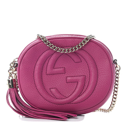 Gucci Cellarius Calfskin Mini Soho Chain Bag Peonia Flower 1 of 7