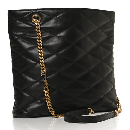 Saint Laurent Lambskin Quilted Lolita Bucket Bag Black 4 of 11